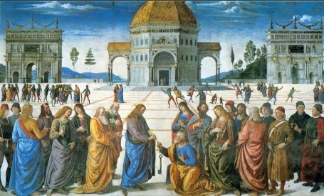 Entrega das chaves a São Pedro, de Filippo Brunelleschi