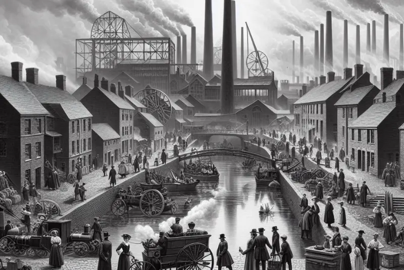 Primeira Revolução Industrial não começou na Fábrica