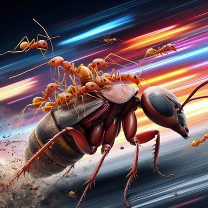 baratas velozes e furiosas