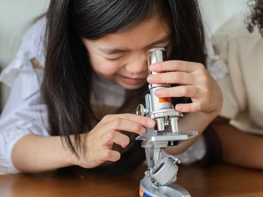 Como funciona o Microscópio?