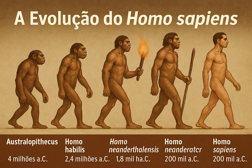 O Mistério da Evolução do Homo sapiens